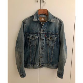 リーバイス(Levi's)のレア　バックペイント　ビンテージ　LEVIS 70505 オリジナル　70s(Gジャン/デニムジャケット)