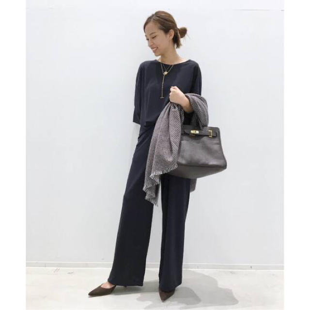 L'Appartement DEUXIEME CLASSE(アパルトモンドゥーズィエムクラス)のL'Appartement RAW+ Elegant Blouse &パンツ　 レディースのレディース その他(セット/コーデ)の商品写真