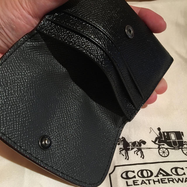 新品、未使用品❗️COACH カードケース　ふくろう