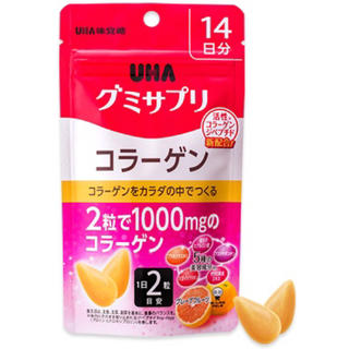 UHA味覚糖　グミサプリ　コラーゲン　14日分(コラーゲン)