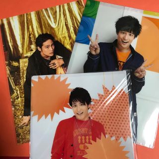 ジャニーズウエスト(ジャニーズWEST)の桐山照史♥︎クリアファイル  3枚セット(アイドルグッズ)