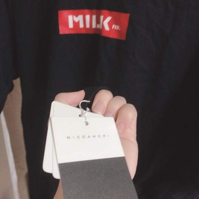 MILKFED.(ミルクフェド)のMICOAMERI MILKFED バックチュールワンピース タグ付き新品 レディースのワンピース(ひざ丈ワンピース)の商品写真