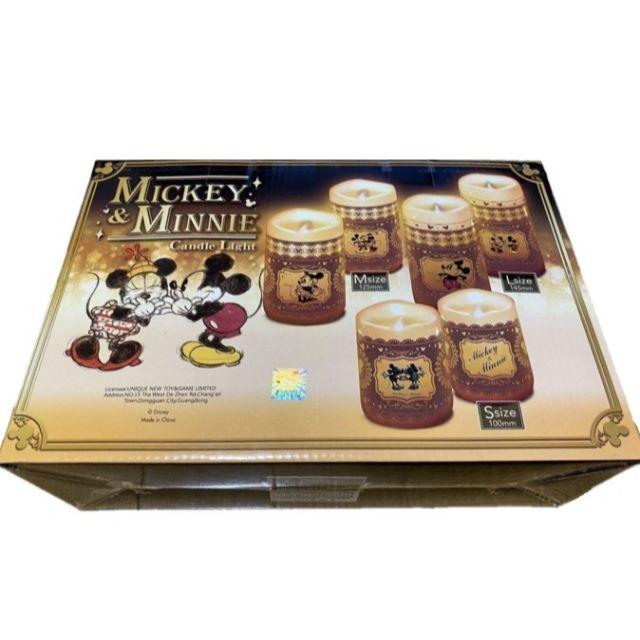 Disney(ディズニー)のミッキー ＆ ミニー キャンドルライト 3Pセット LED candle エンタメ/ホビーのアニメグッズ(その他)の商品写真