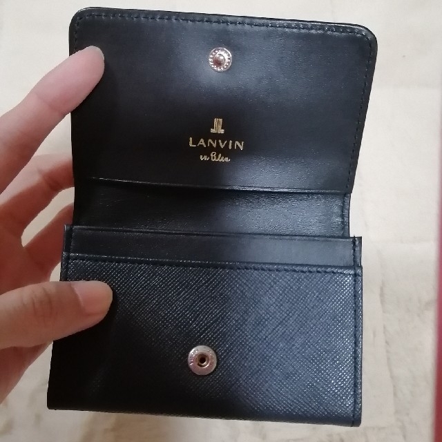 LANVIN en Bleu(ランバンオンブルー)のうみまる様専用☆ランバンオンブルー　リュクサンブール　名刺入れ レディースのファッション小物(名刺入れ/定期入れ)の商品写真