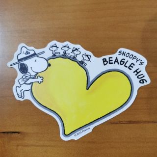 スヌーピー(SNOOPY)のjingun様専用　BEAGLE HUG 貼ってはがせるデコレーションステッカー(キャラクターグッズ)