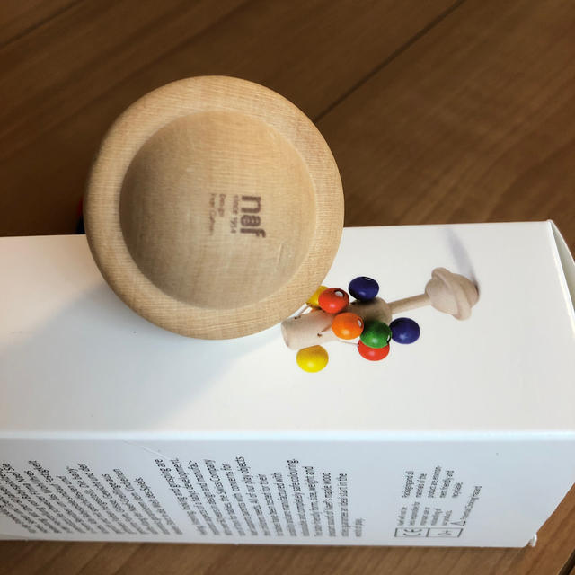 Neaf(ネフ)の木のおもちゃ　ネフ社　ドリオ　おしゃぶり　木製玩具 キッズ/ベビー/マタニティのおもちゃ(知育玩具)の商品写真