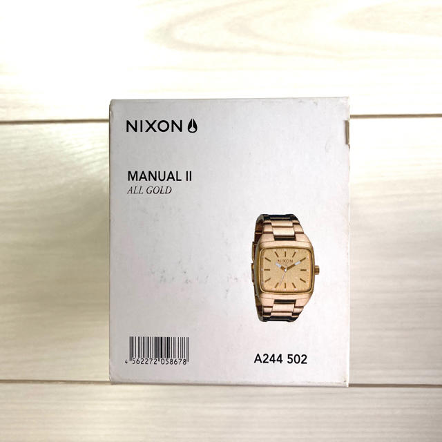 Freestyle(フリースタイル)のケン様専用　ニクソン 腕時計  MANUAL Ⅱ   ALL GOLD メンズの時計(腕時計(アナログ))の商品写真