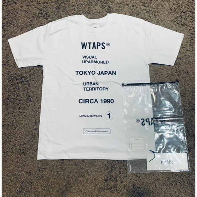 W)taps(ダブルタップス)のL WTAPS CIRCA Tシャツ TEE WHITE T-SHIRT 白 メンズのトップス(Tシャツ/カットソー(半袖/袖なし))の商品写真