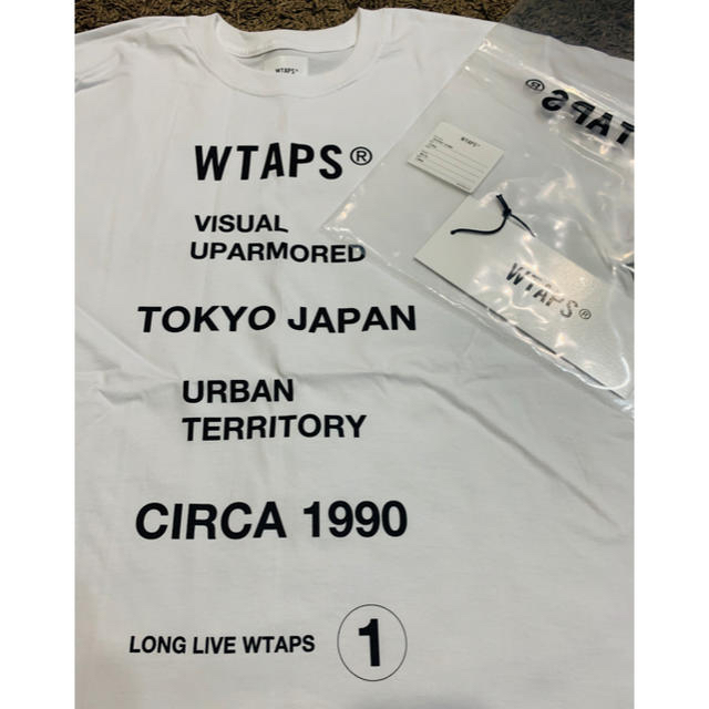 W)taps(ダブルタップス)のL WTAPS CIRCA Tシャツ TEE WHITE T-SHIRT 白 メンズのトップス(Tシャツ/カットソー(半袖/袖なし))の商品写真