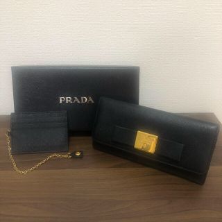 プラダ(PRADA)のプラダ　長財布　サフィアーノ(財布)