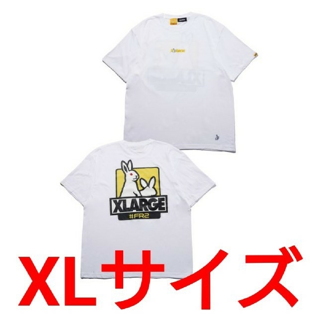 XLARGE(エクストララージ)のXLサイズ FR2 XLARGE Fxxk Icon Tee2 white メンズのトップス(Tシャツ/カットソー(半袖/袖なし))の商品写真