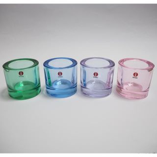 イッタラ(iittala)のパステルカラーkivi 4点セット iittala kivi イッタラ(置物)