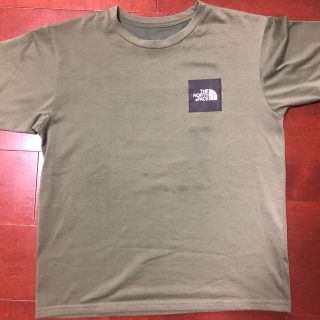 ザノースフェイス(THE NORTH FACE)のTHE NORTH FACE カーキTシャツ　Mサイズ(Tシャツ/カットソー(半袖/袖なし))