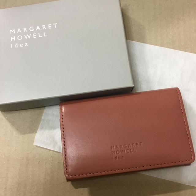 MARGARET HOWELL(マーガレットハウエル)のマーガレットハウエル idea 名刺入れ レディースのファッション小物(名刺入れ/定期入れ)の商品写真