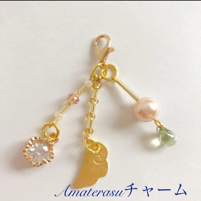 Amaterasuチャーム ハンドメイドのアクセサリー(チャーム)の商品写真