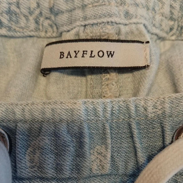 BAYFLOW(ベイフロー)のBAYFLOW ベイフローデニムバンダナ柄ショートパンツ メンズのパンツ(ショートパンツ)の商品写真