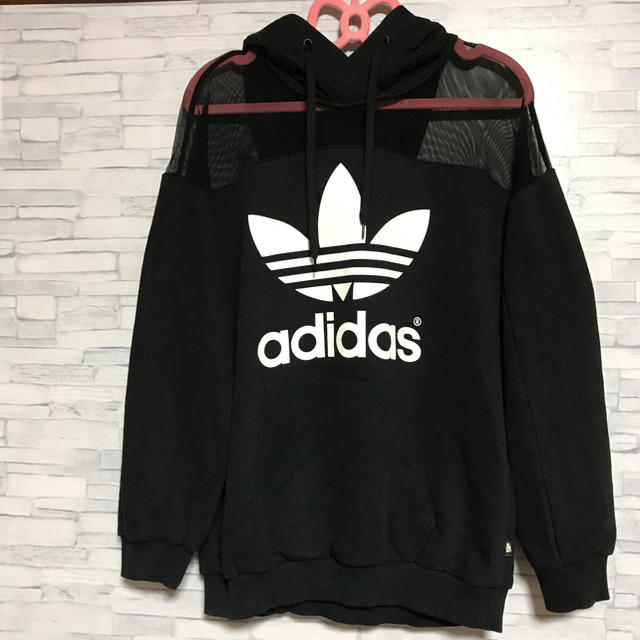 adidasoriginal シースルーパーカー