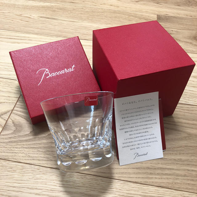 限定品　Baccarat ロックグラスインテリア/住まい/日用品