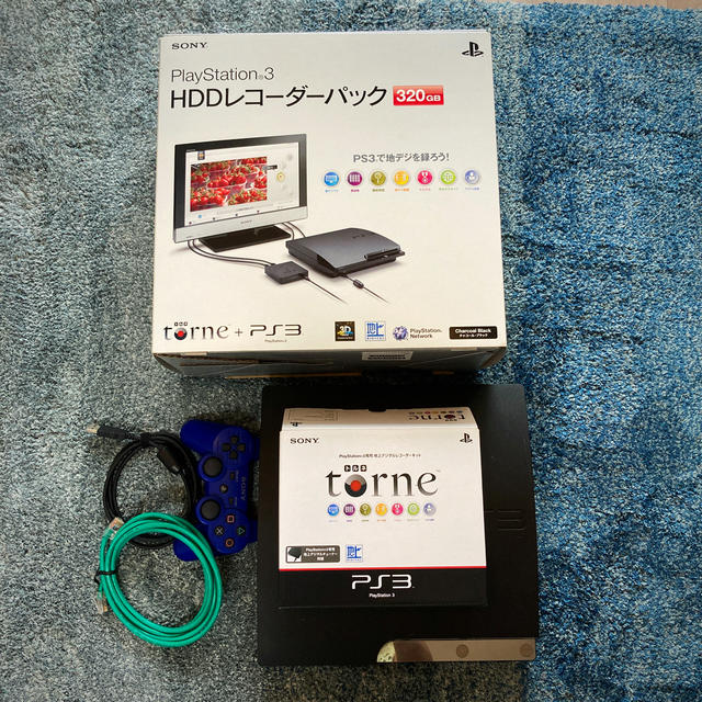 PS3本体＋torne HDDレコーダーパック320GBプレステ3