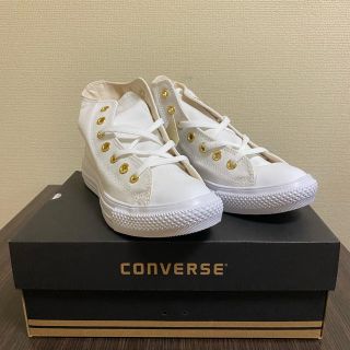 コンバース(CONVERSE)のCONVERSE×earth ALLSTARLightHi　スニーカー　ホワイト(スニーカー)