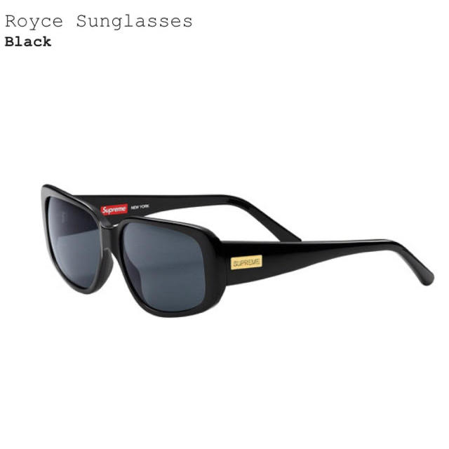 Supreme(シュプリーム)のsupreme royce sunglasses Black メンズのファッション小物(サングラス/メガネ)の商品写真