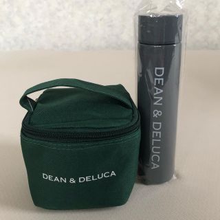 ディーンアンドデルーカ(DEAN & DELUCA)のGＬOW 8月増刊号付録　DEAN&DEＬUCAステンレスボトルと保冷バック(タンブラー)