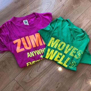 ズンバ(Zumba)のTシャツ　リメイク　２枚セット(Tシャツ(半袖/袖なし))