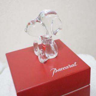 バカラ(Baccarat)のSNOOPY バカラ(置物)