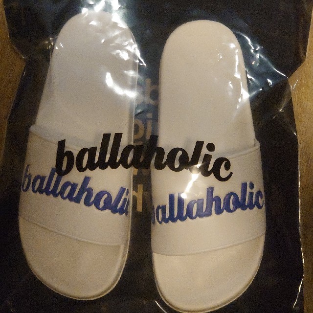 靴/シューズballaholic LOGO Shower Sandal 28cm ホワイト