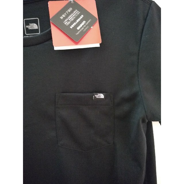 THE NORTH FACE(ザノースフェイス)のTHE NORTH FACE　S/S POCKET TEEブラック メンズL メンズのトップス(Tシャツ/カットソー(半袖/袖なし))の商品写真