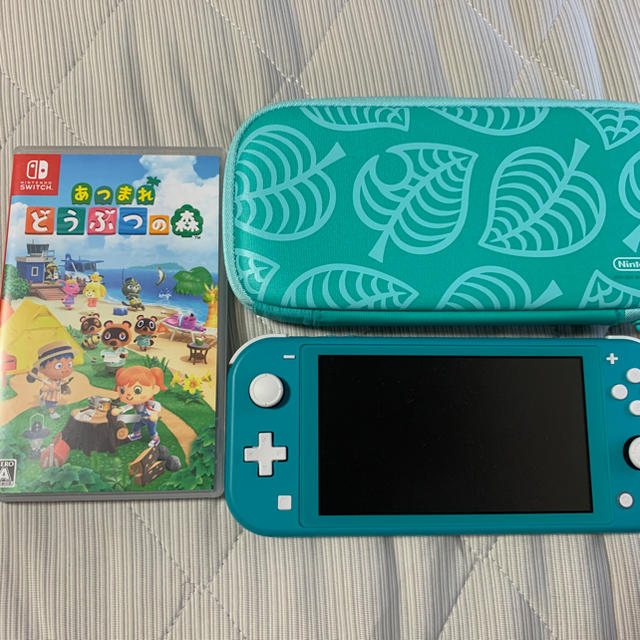 Nintendo Switch  Lite ターコイズ　5年保障＋どうぶつの森付