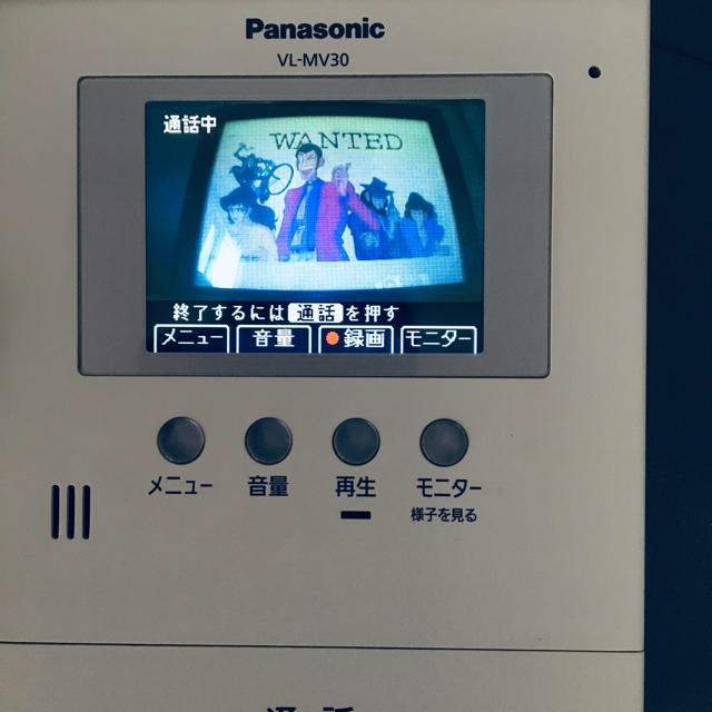 Panasonic パナソニック カラー ドアホン親機ＶＬ－ＭＶ30X 玄関子機ＶＬ－Ｖ５６６ の通販 by oyukicyann81's  shop｜パナソニックならラクマ