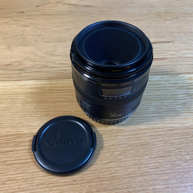 レンズ(単焦点)Canon EF 50mm 1:2.5 Compact-Macro マクロレンズ