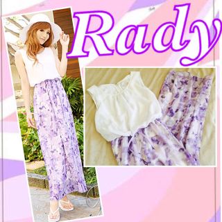 レディー(Rady)の春夏Radyフェミニンフラワーマキシ❤︎(ロングワンピース/マキシワンピース)