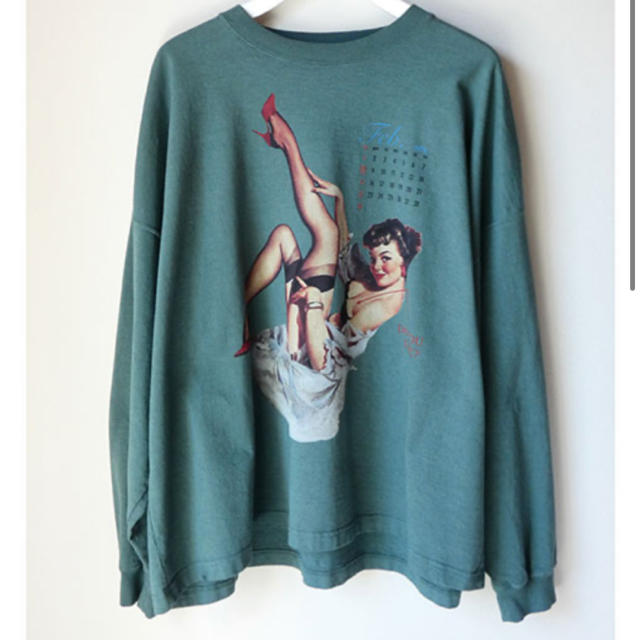 DAIRIKU pinupgirl long sleeve グリーン | myglobaltax.com