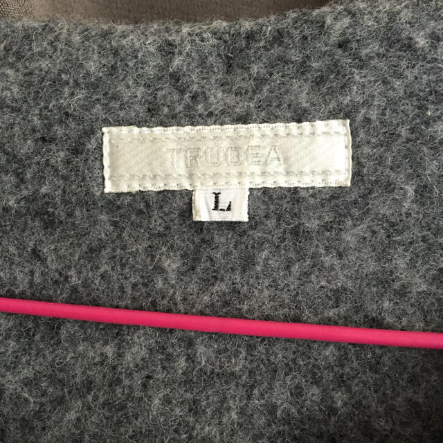 ASTORIA ODIER(アストリアオディール)のグレー コート♡ レディースのジャケット/アウター(ノーカラージャケット)の商品写真