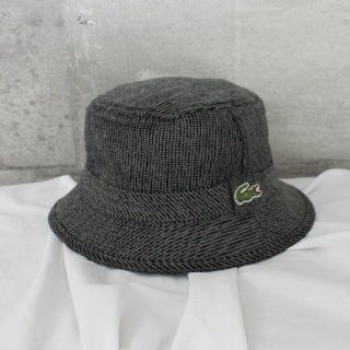 ラコステ(LACOSTE)の古着  LACOSTE ラコステ ワンポイント刺繍 バケットハット(ハット)