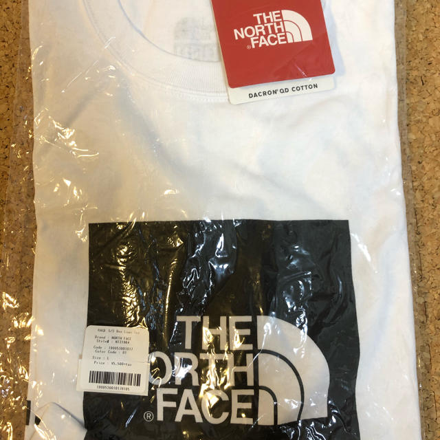 THE NORTH FACE(ザノースフェイス)の白 Lsize north face Rage box logo Tee ノース メンズのトップス(Tシャツ/カットソー(半袖/袖なし))の商品写真