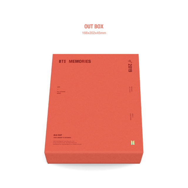 BTS Memories 2019 Blu-ray