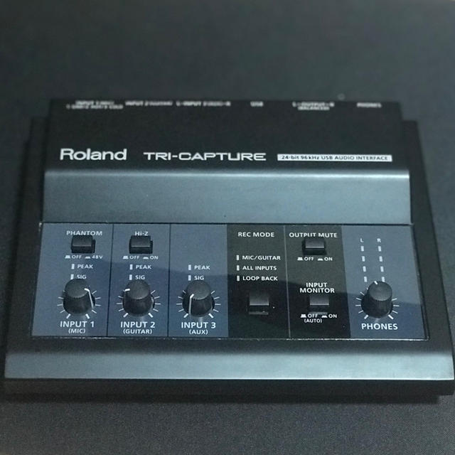 Roland(ローランド)のRoaland ローランド TRI-CAPTURE オーディオインターフェイス 楽器のDTM/DAW(オーディオインターフェイス)の商品写真