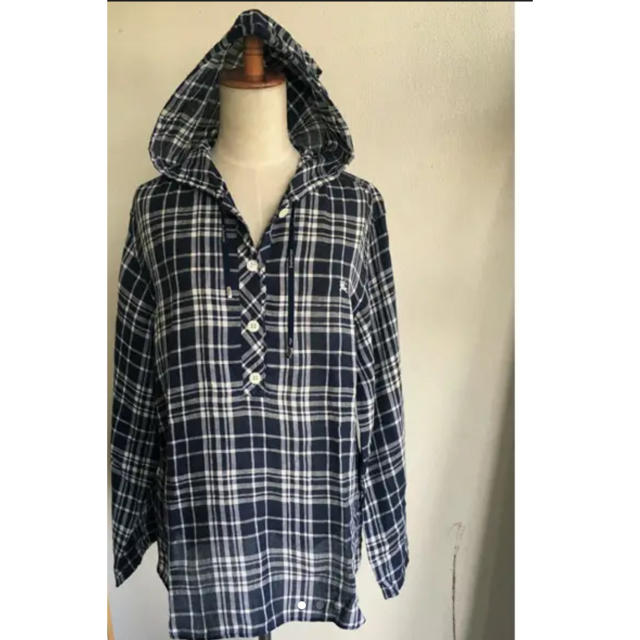 BURBERRY(バーバリー)のBURBERRY バーバリー チェック柄 プルオーバーシャツ size:42 レディースのトップス(シャツ/ブラウス(長袖/七分))の商品写真