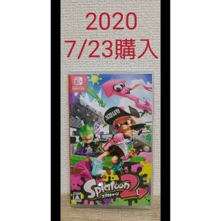 ニンテンドースイッチ(Nintendo Switch)の美品☆ スプラトゥーン2(家庭用ゲームソフト)