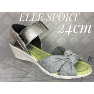 エル(ELLE)の【新品】［ELLE SPORT エルスポーツ］レディースサンダル（24cm)(サンダル)