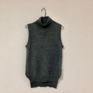 ユナイテッドアローズグリーンレーベルリラクシング(UNITED ARROWS green label relaxing)の【美品】green label relaxing ハイネック ニットベスト(ベスト/ジレ)