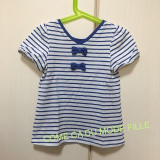 コムサデモード(COMME CA DU MODE)の値下げ★COMME CA DU MODE FILLE 半袖Tシャツ サイズ110(Tシャツ/カットソー)