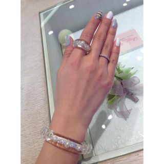 スタージュエリー(STAR JEWELRY)のSTAR JEWELRY アクリルバングル&リング(ブレスレット/バングル)