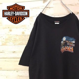 ハーレーダビッドソン(Harley Davidson)の【激レア】USA輸入ハーレーダビッドソン☆両面プリント半袖ビッグTシャツ(Tシャツ/カットソー(半袖/袖なし))