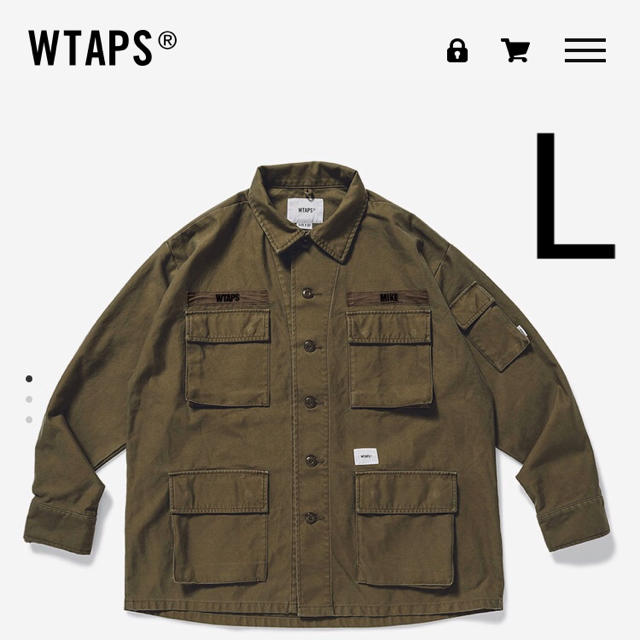 【国内正規品】Wtaps 20SS Buds LS OD オリーブドラブLサイズ