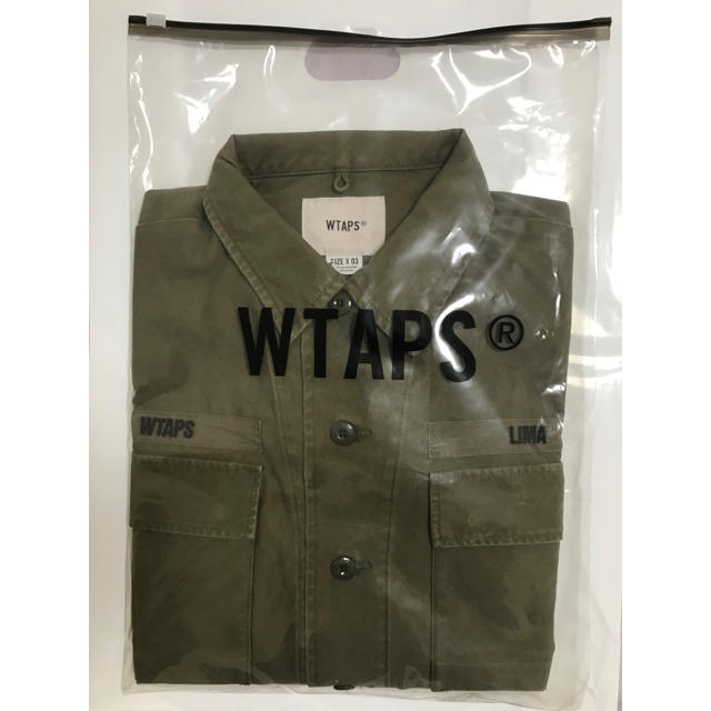 19SS WTAPS JUNGLE LS OLIVE  XL ダブルタップス