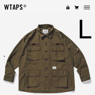 ダブルタップス(W)taps)のWTAPS JUNGLE LS 01 / SHIRT. 20SS OD オリーブ(シャツ)